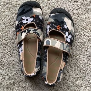 Keen Canvas Mary Janes